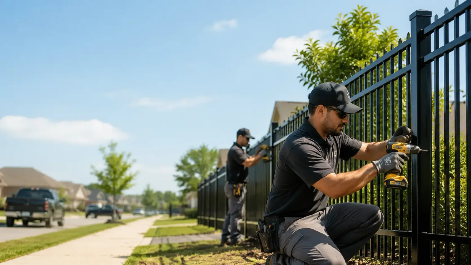 Metal Fence Installation in Jackson, SC